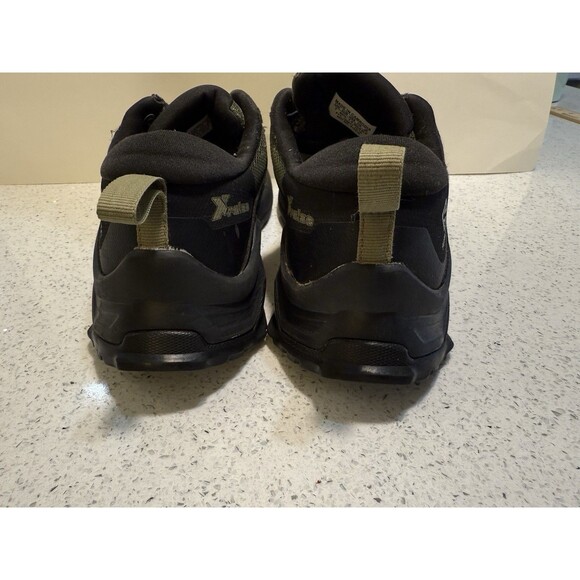 Salomon X Raise Gore Tex Hiking Trail Running Green Gray Shoes 410416 Sz 7.5 main image 14